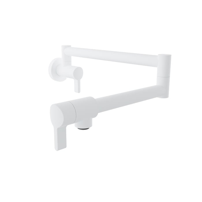 BARIL VISION CUI-4292-00L Single-hole wall-mounted pot filler with two handles Main image