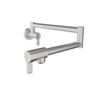 BARIL VISION CUI-4292-00L Single-hole wall-mounted pot filler with two handles