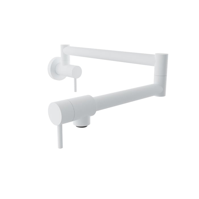 BARIL UNICK CUI-4295-00L Single-hole wall-mounted pot filler with two handles Main image