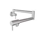 BARIL UNICK CUI-4295-00L Single-hole wall-mounted pot filler with two handles
