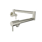 BARIL UNICK CUI-4295-00L Single-hole wall-mounted pot filler with two handles