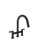 BARIL VISION CUI-9225-02L Bridge kitchen faucet with 2-function pull-down spray