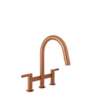 BARIL VISION CUI-9225-02L Bridge kitchen faucet with 2-function pull-down spray