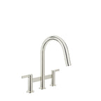 BARIL VISION CUI-9225-02L Bridge kitchen faucet with 2-function pull-down spray