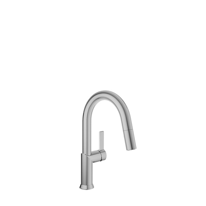 BARIL VISION CUI-9247-02L Single-hole bar / prep kitchen faucet with 2-function pull-down spray