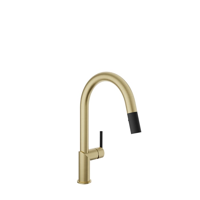 BARIL Vision CUI-9249-22L Single-Hole Kitchen Faucet With 2-Function Pull-Down Spray