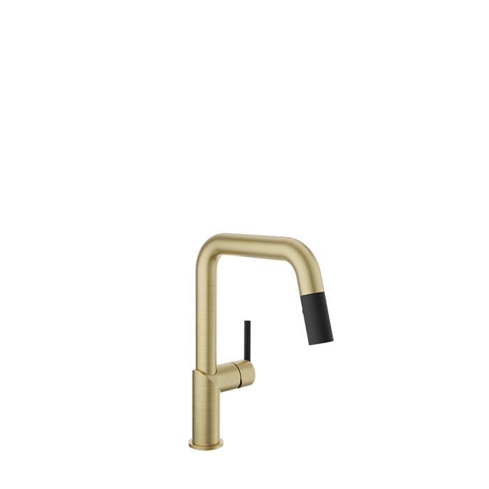 BARIL Vision CUI-9250-22L Single-Hole Kitchen Faucet With 2-Function Pull-Down Spray