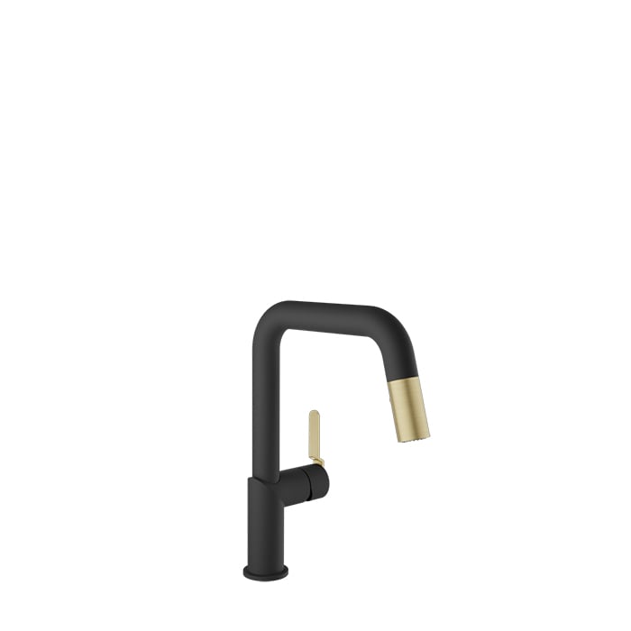 BARIL Vision CUI-9250-32L Single-Hole Kitchen Faucet With 2-Function Pull-Down Spray
