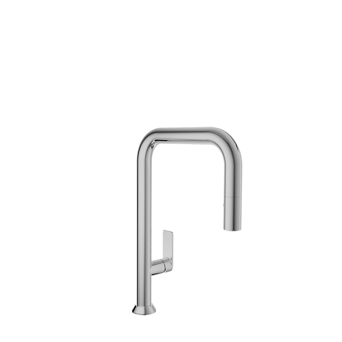 BARIL TUBE CUI-9350-02L Single-hole kitchen faucet with 2-function pull-down spray