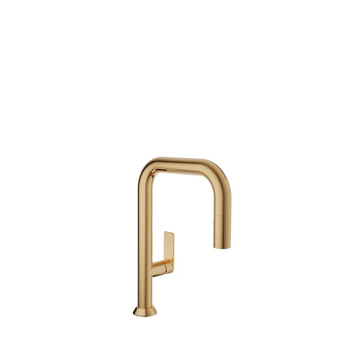 BARIL TUBE CUI-9352-02L Single-hole bar / prep kitchen faucet with 2-function pull-down spray Secondary image