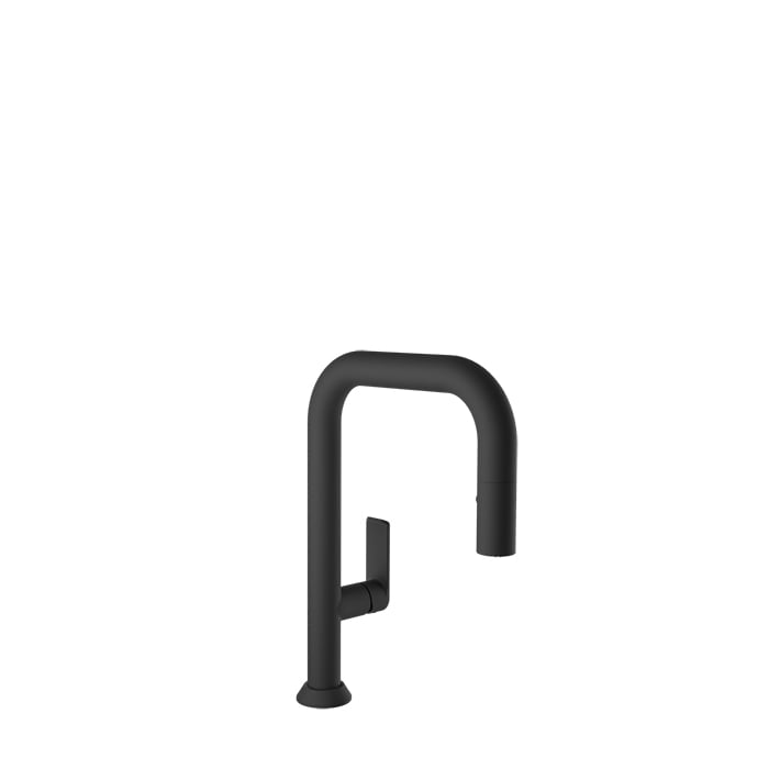 BARIL TUBE CUI-9352-02L Single-hole bar / prep kitchen faucet with 2-function pull-down spray