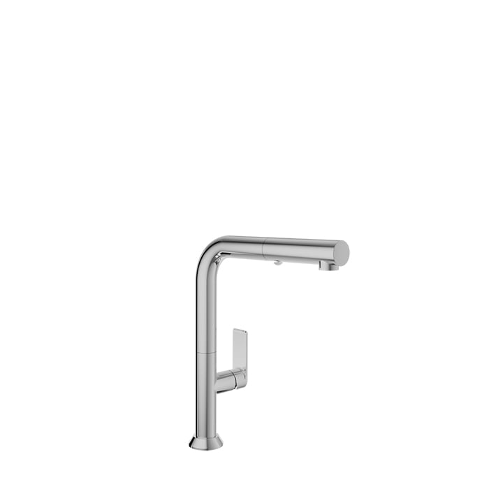 BARIL TUBE CUI-9355-02L Single-hole kitchen faucet with 2-function pull-down spray