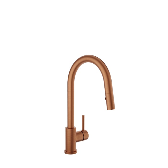 BARIL UNICK CUI-9540-35L Single-hole kitchen faucet with single lever and 2-function pull-down spray