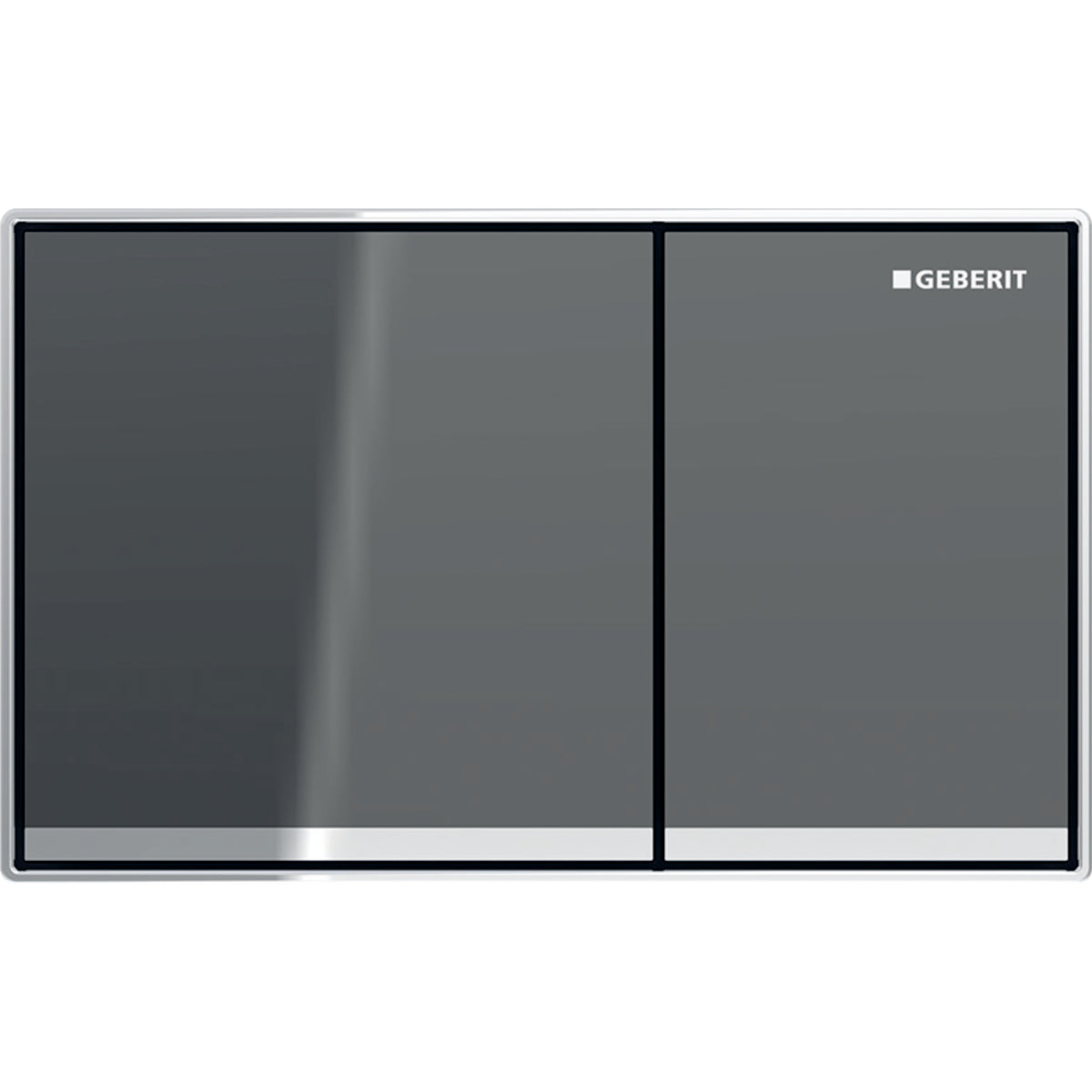 GEBERIT 115.081.Gh.1 Actuator Plate Omega60 For Dual Flush, Surface-Even Secondary image