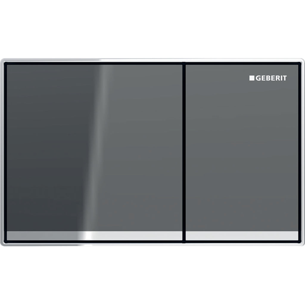 GEBERIT 115.081.Gh.1 Actuator Plate Omega60 For Dual Flush, Surface-Even