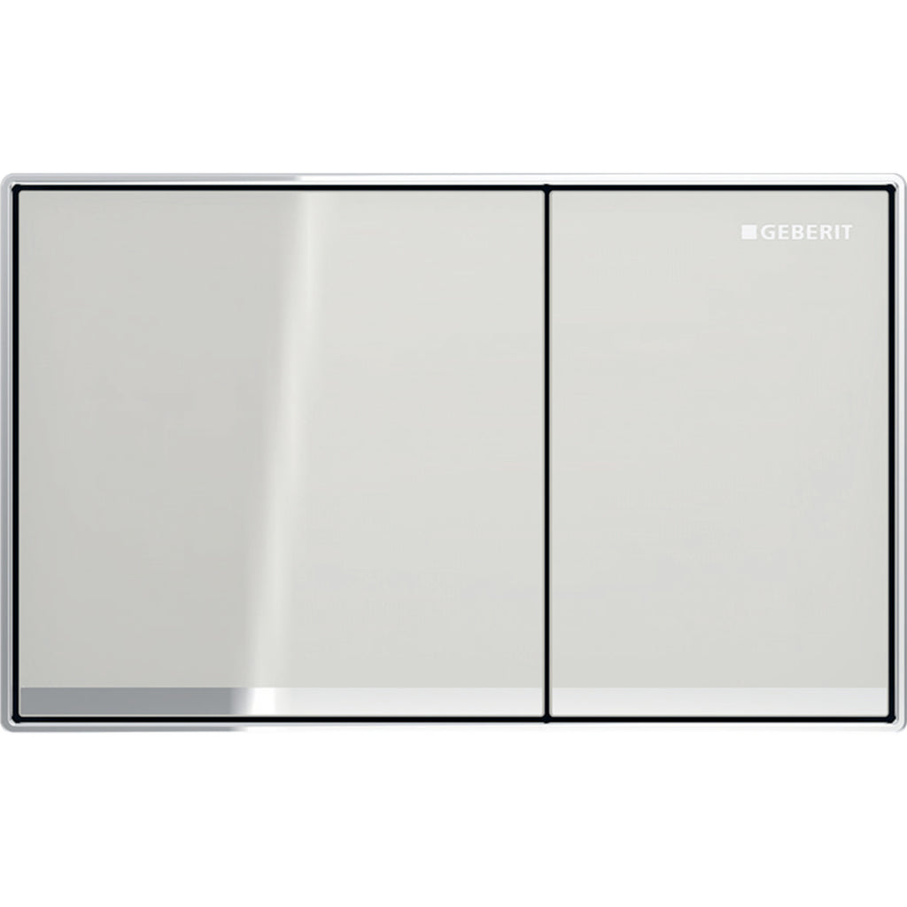 GEBERIT 115.081.Gh.1 Actuator Plate Omega60 For Dual Flush, Surface-Even