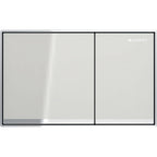 GEBERIT 115.081.Gh.1 Actuator Plate Omega60 For Dual Flush, Surface-Even