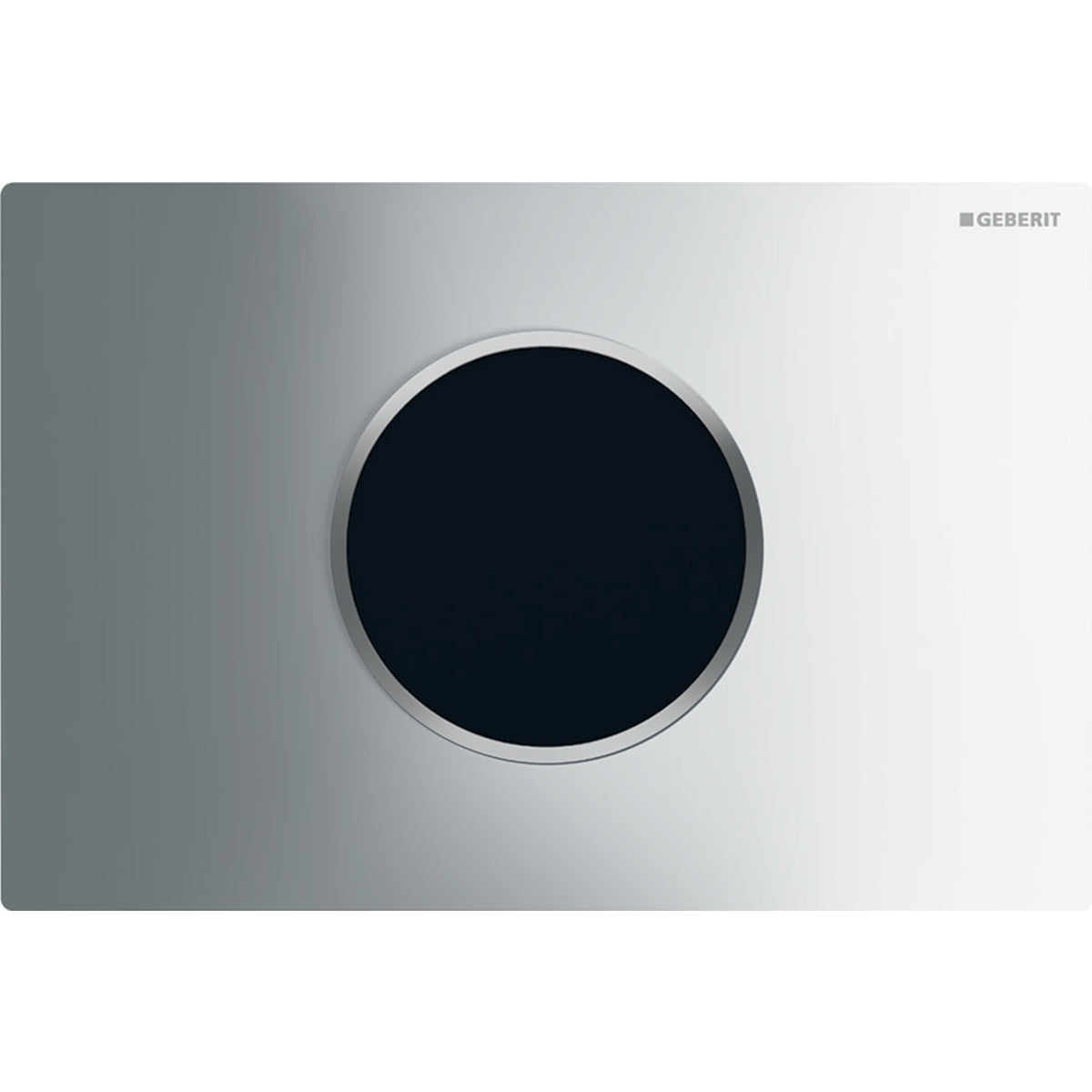 GEBERIT Cr115-7Kh1 Wc Flush Control With Electronic Flush Actuation, Mains Operation, Dual Flush, Actuator Plate Sigma10, Automatic/Touchless Main image