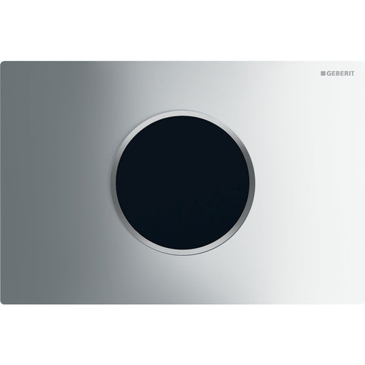 GEBERIT 115.907.Kh.1 Wc Flush Control With Electronic Flush Actuation, Mains Operation, Dual Flush, Actuator Plate Sigma10, Automatic/Touchless