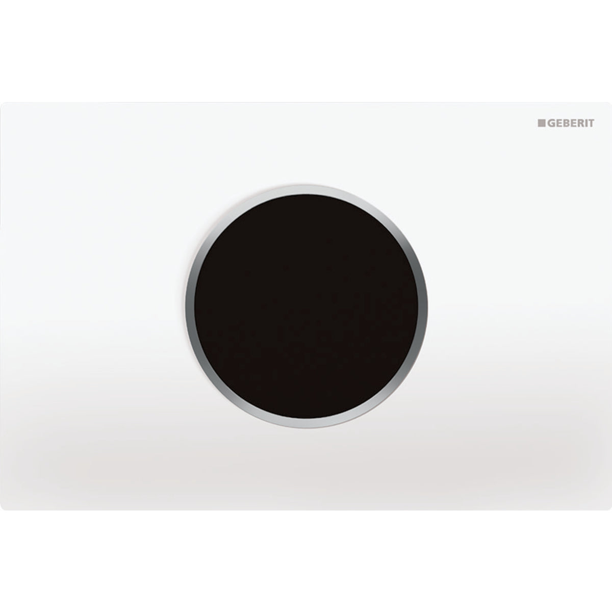 GEBERIT 115.907.Kh.1 Wc Flush Control With Electronic Flush Actuation, Mains Operation, Dual Flush, Actuator Plate Sigma10, Automatic/Touchless