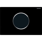 GEBERIT 115.907.Kh.6 Wc Flush Control With Electronic Flush Actuation, Mains Operation, Dual Flush, Sigma10 Actuator Plate, Automatic/Touchless