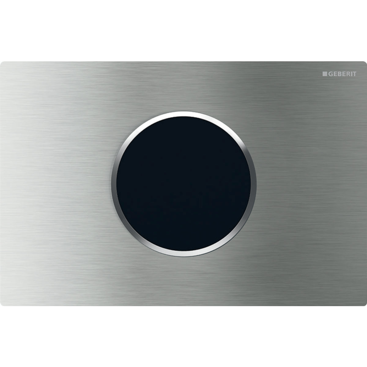 GEBERIT 115.907.Kh.1 Wc Flush Control With Electronic Flush Actuation, Mains Operation, Dual Flush, Actuator Plate Sigma10, Automatic/Touchless