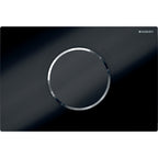 GEBERIT Cr115-8Kh1 Wc Flush Control With Electronic Flush Actuation, Battery Operation, Dual Flush, Actuator Plate Sigma10, Automatic/Touchless