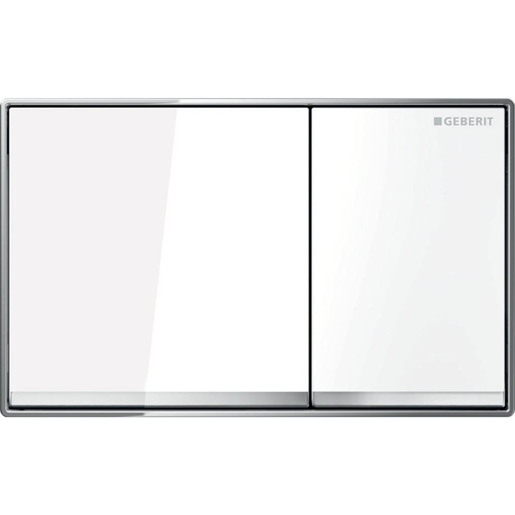 GEBERIT 115.081.Gh.1 Actuator Plate Omega60 For Dual Flush, Surface-Even
