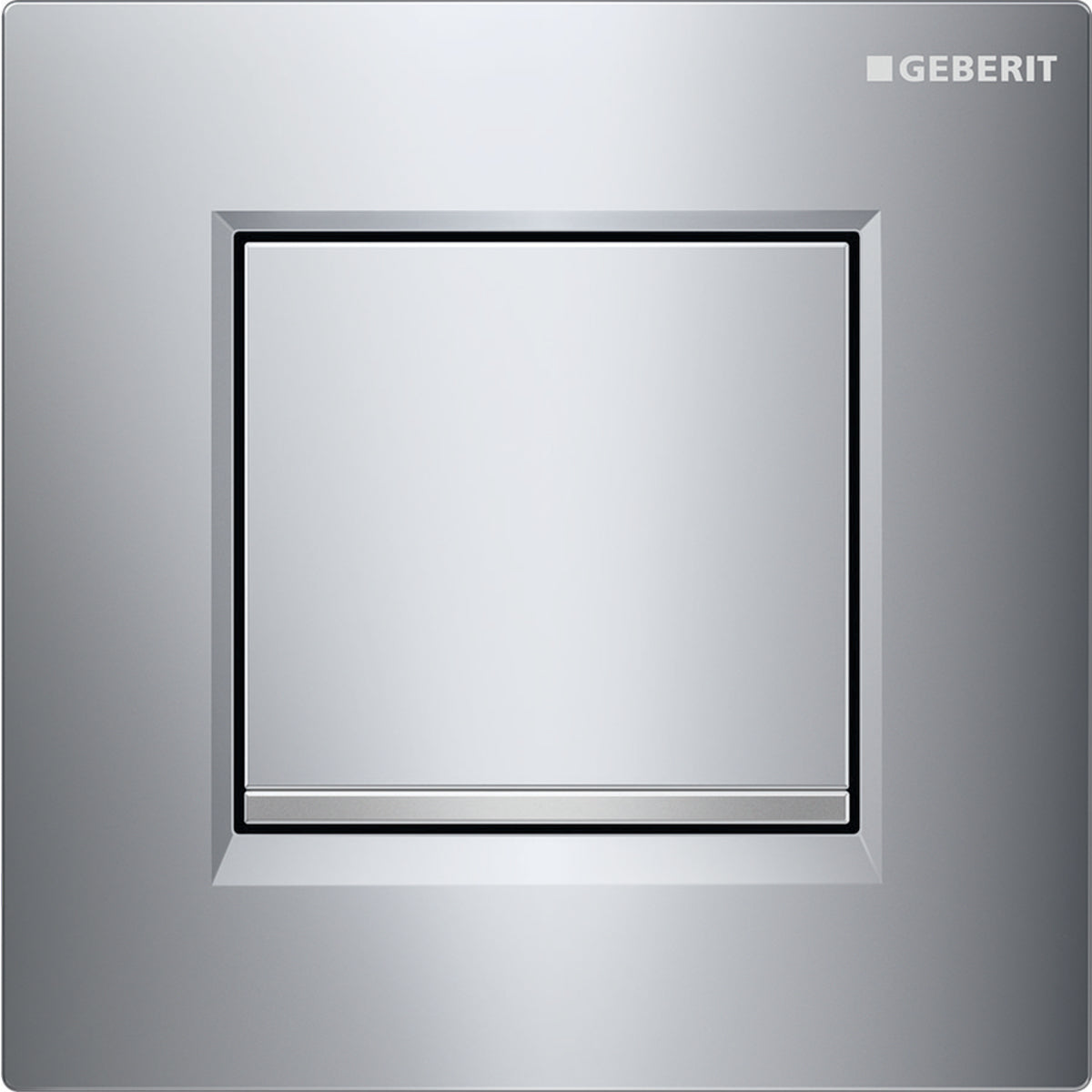 GEBERIT 116.017.Kh.1 Urinal Flush Control With Pneumatic Flush Actuation, Actuator Plate Type 30 Main image