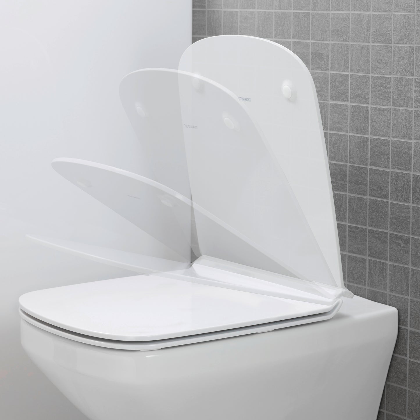 DURAVIT 2551092092 DuraStyle Wall Mounted Toilet