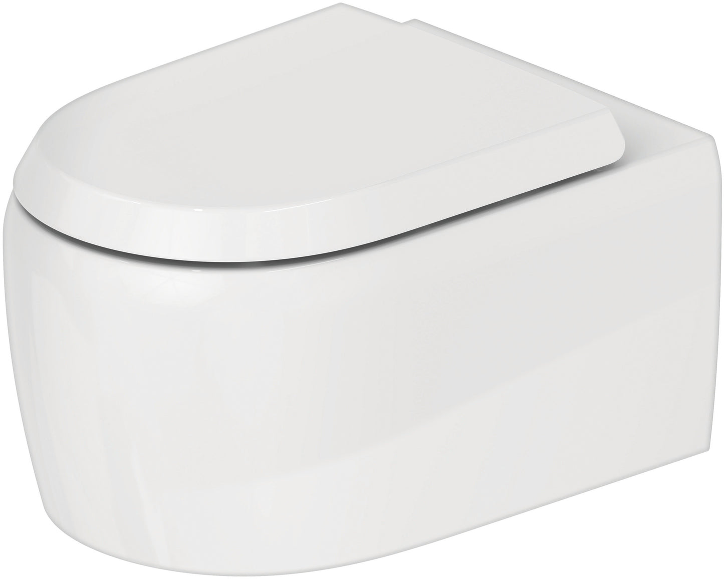 DURAVIT 2556092092 Qatego Wall Mounted Toilet