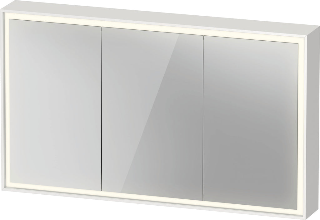 DURAVIT LC7553000006010 L-Cube Medicine Cabinet Aluminum