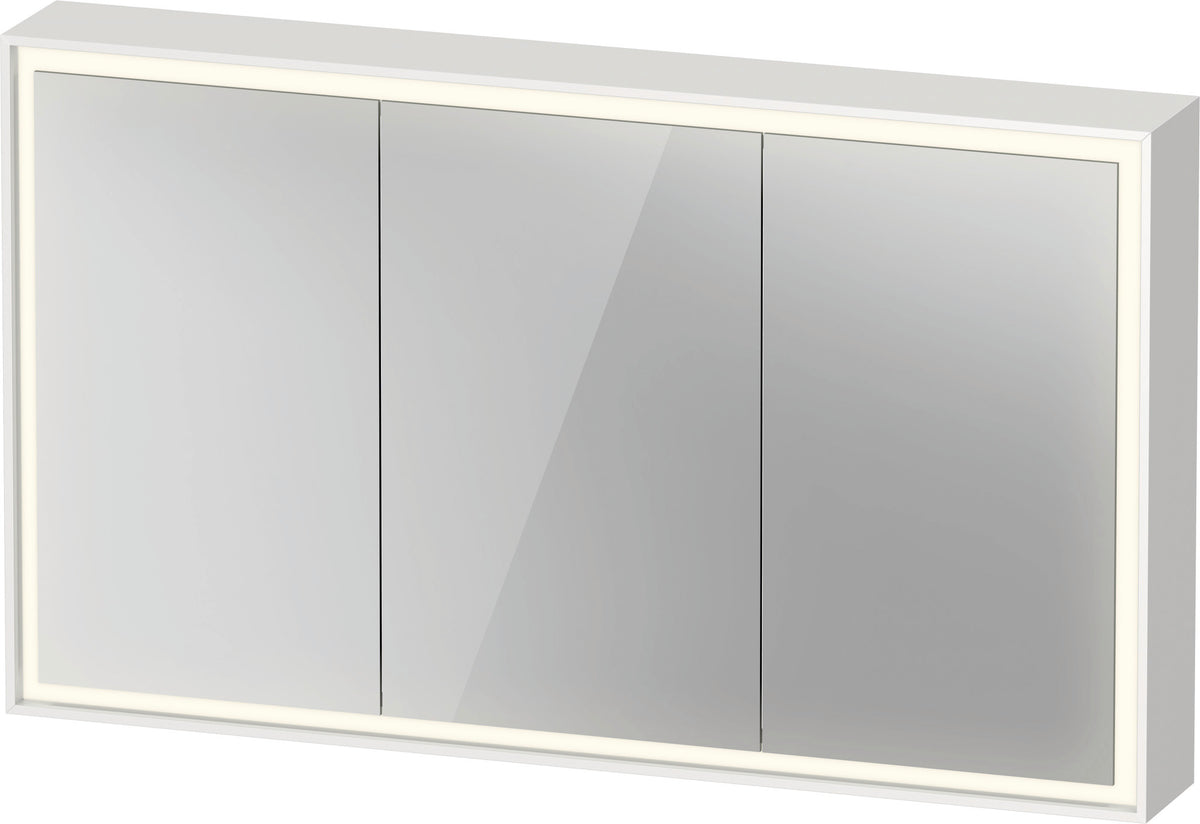 DURAVIT LC7553000006010 L-Cube Medicine Cabinet Aluminum