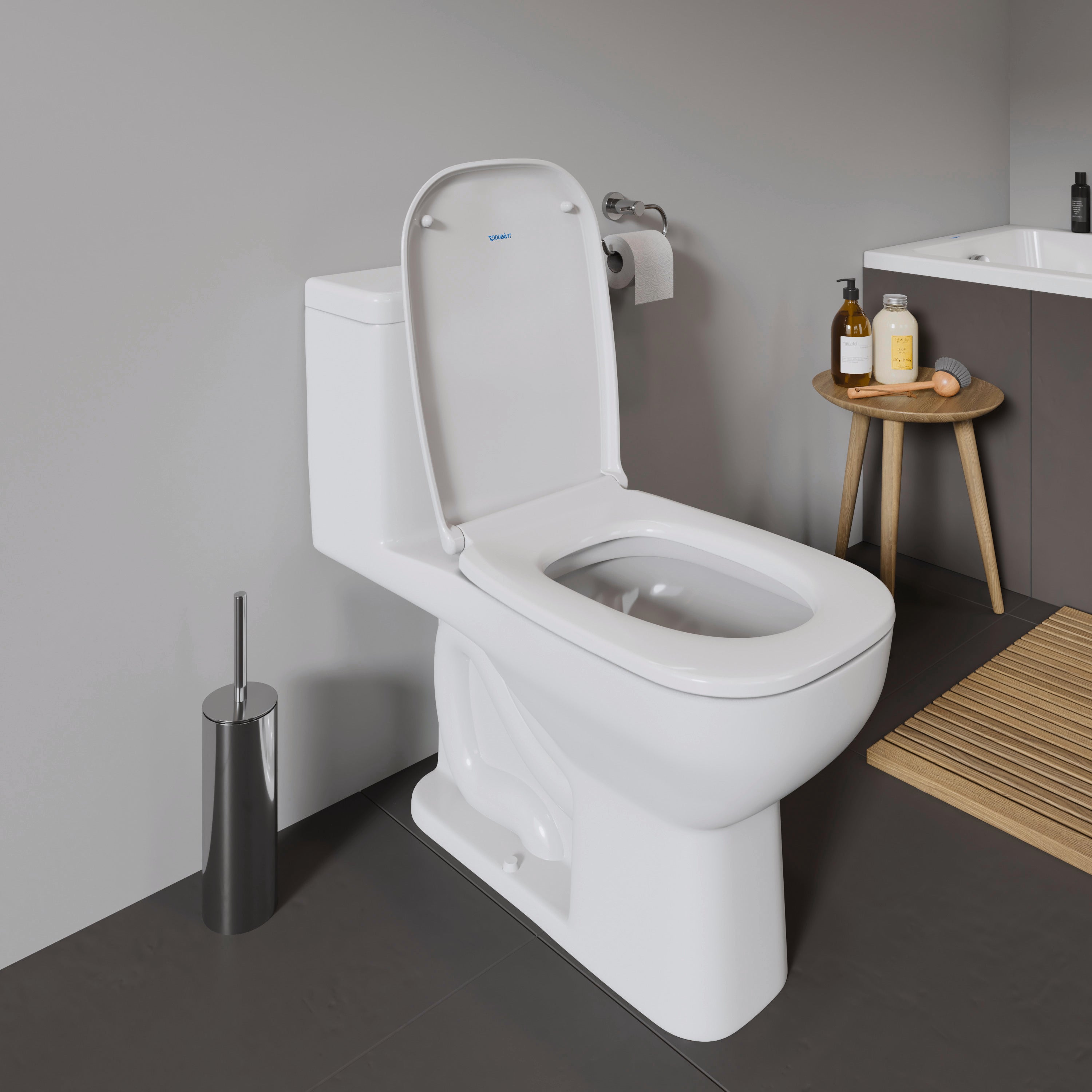DURAVIT 0113012082 D-Code One Piece Toilet Secondary image