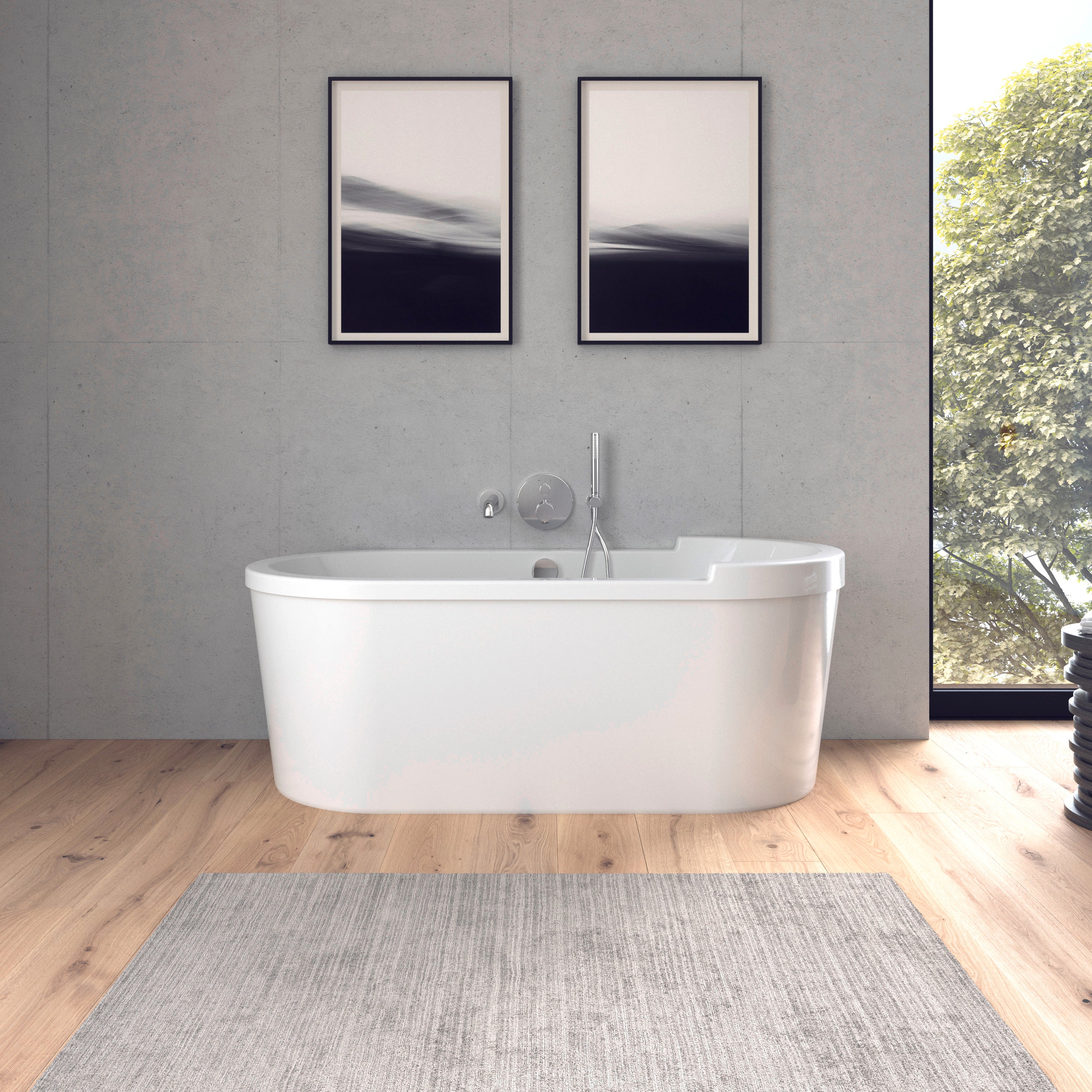 DURAVIT 700409000000090 Starck Freestanding Bathtub Secondary image