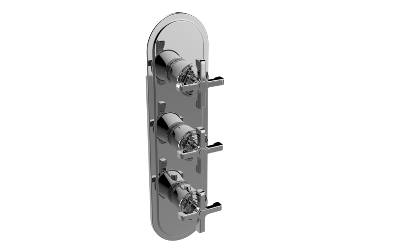 GRAFF Vignola G-8187-C20E0-T Traditional M-Series Valve Trim with Three Handles Main image
