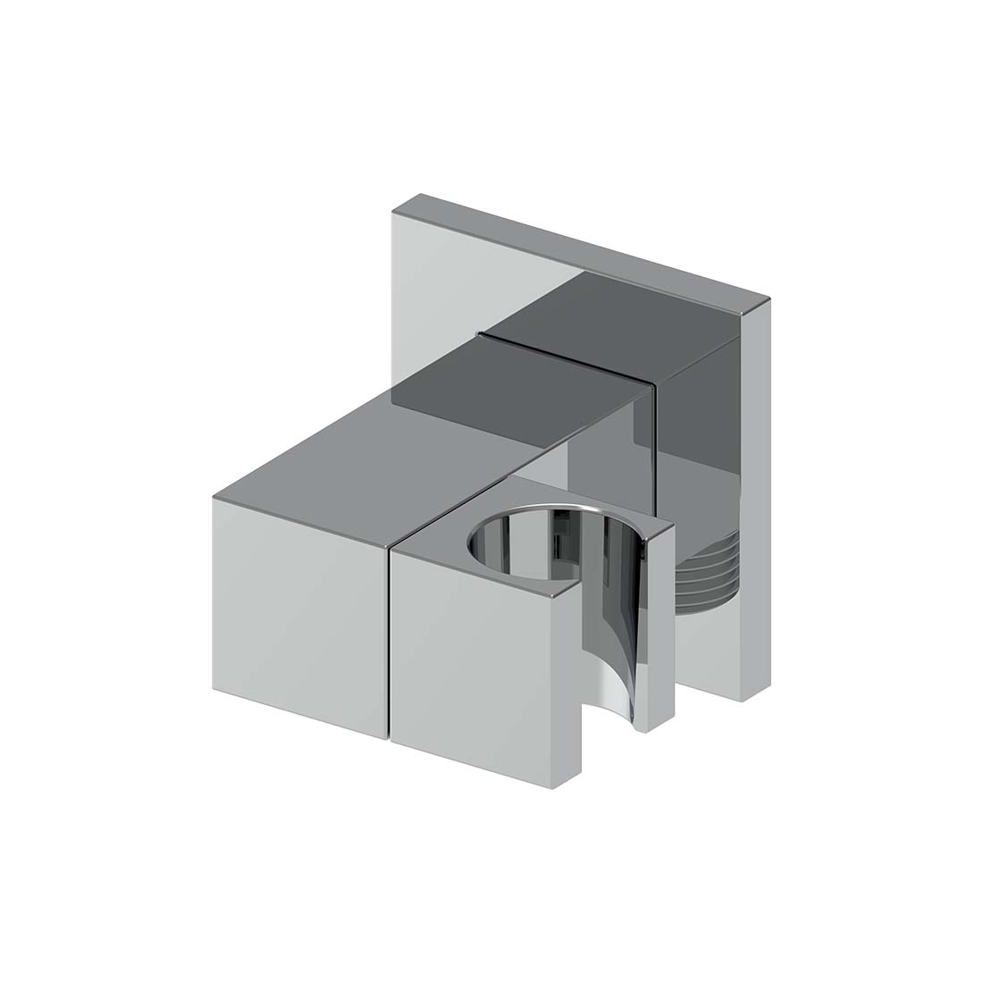 AQUALEM ES1115 Universal Water Supply Elbow w/ Adjustable Holder