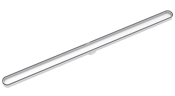 Infinity Drain  FCS Series Complete Kit with Discorectangle Tile Insert Frame