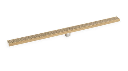 Infinity Drains   Fx Series Complete Kit With Adhesion Style Grate