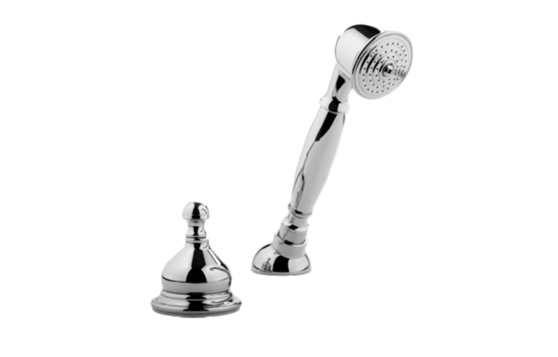 Graff Adley - G-1155-T Deck-Mounted Handshower & Diverter (Trim) Main image