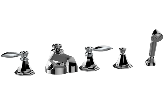 Graff Topaz - G-1953-LM14B Roman Tub Set