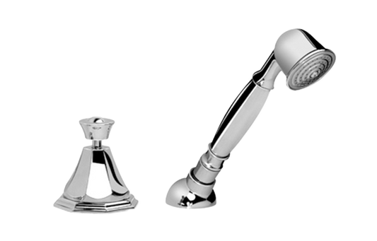Graff Topaz - G-1955-T Deck-Mounted Handshower & Diverter (Trim)