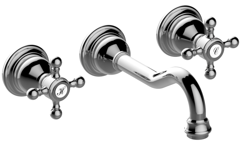 Graff Adley G-2530-C2-T - Wall-Mounted Lavatory Faucet (Trim)