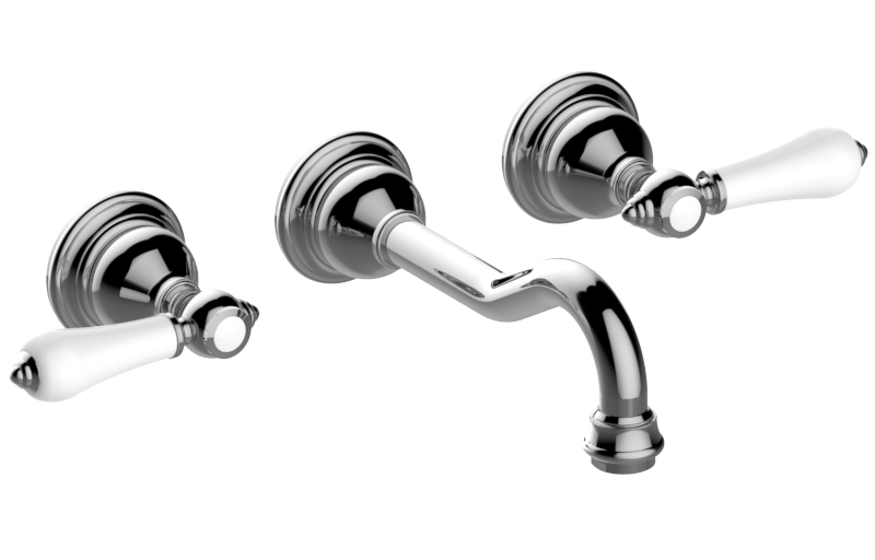 Graff Adley G-2530-LC1-T - Wall-Mounted Lavatory Faucet (Trim)