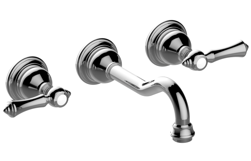 Graff Adley G-2530-LM15-T - Wall-Mounted Lavatory Faucet (Trim)