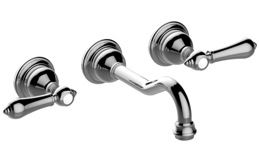 Graff Adley G-2530-LM34-T - Wall-Mounted Lavatory Faucet (Trim)