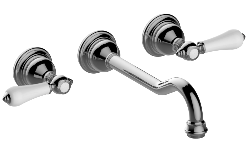 Graff Adley G-2531-LC1-T - Wall-Mounted Lavatory Faucet (Trim)