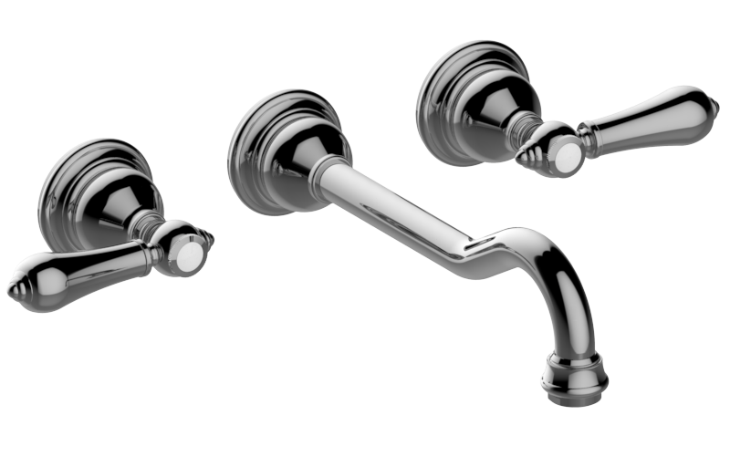 Graff Adley G-2531-LM34-T - Wall-Mounted Lavatory Faucet (Trim) Main image