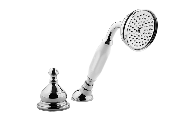 Graff Adley - G-2555-T Deck-Mounted Handshower and Diverter Set (Trim) Main image