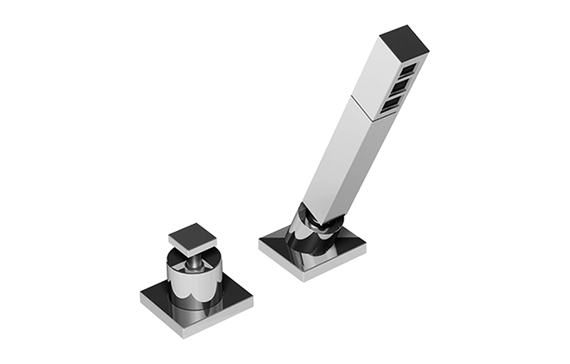 Graff Targa - G-3655 Deck-Mounted Handshower & Diverter Set